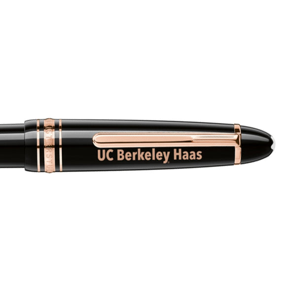 Berkeley Haas Montblanc Meisterstück LeGrand Ballpoint Pen in Red Gold Shot #2