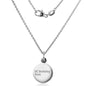 Berkeley Haas Necklace with Charm in Sterling Silver Shot #2