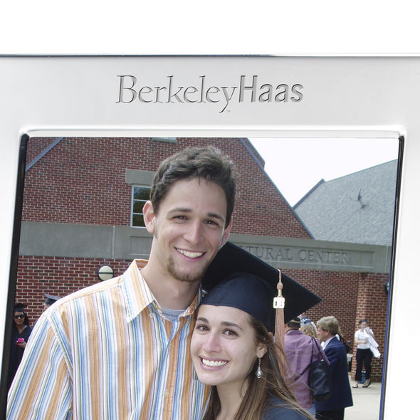 Berkeley Haas Polished Pewter 5x7 Picture Frame Shot #2