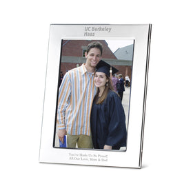 Berkeley Haas Polished Pewter 5x7 Picture Frame Shot #1