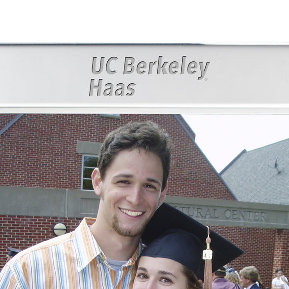 Berkeley Haas Polished Pewter 5x7 Picture Frame Shot #2