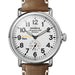 Berkeley Haas Shinola Watch, The Runwell 41 mm White Dial