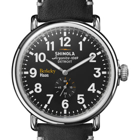 Berkeley Haas Shinola Watch, The Runwell 47 mm Black Dial Shot #1