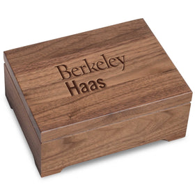 Berkeley Haas Solid Walnut Desk Box Shot #1