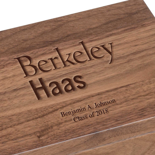 Berkeley Haas Solid Walnut Desk Box Shot #2