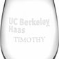 Berkeley Haas Stemless Wine Glasses Made in the USA Shot #3