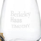 Berkeley Haas Stemless Wine Glasses - Set of 2 Shot #3
