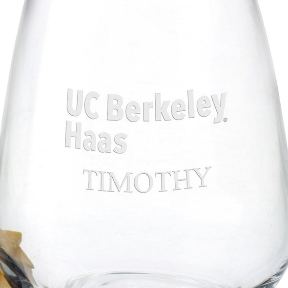 Berkeley Haas Stemless Wine Glasses Shot #3