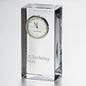 Berkeley Haas Tall Glass Desk Clock by Simon Pearce Shot #1