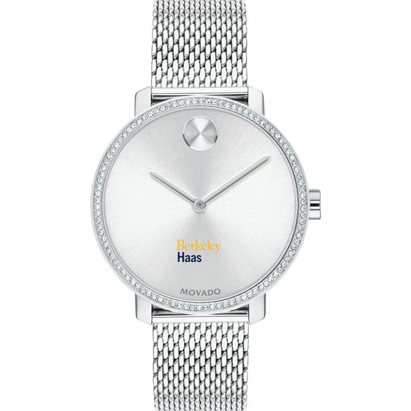Berkeley Haas Women's Movado Bold with Crystal Bezel & Mesh Bracelet Shot #2