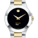 Berkeley Haas Women's Movado Collection Two-Tone Watch with Black Dial