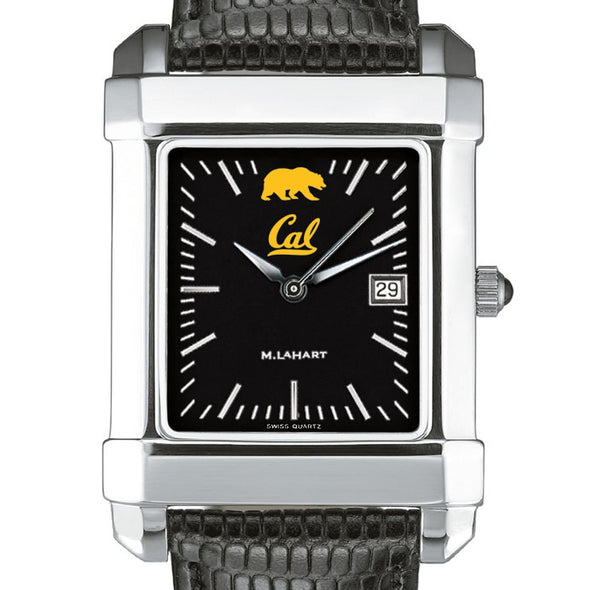 Berkeley Men's Black Quad with Leather Shot #1