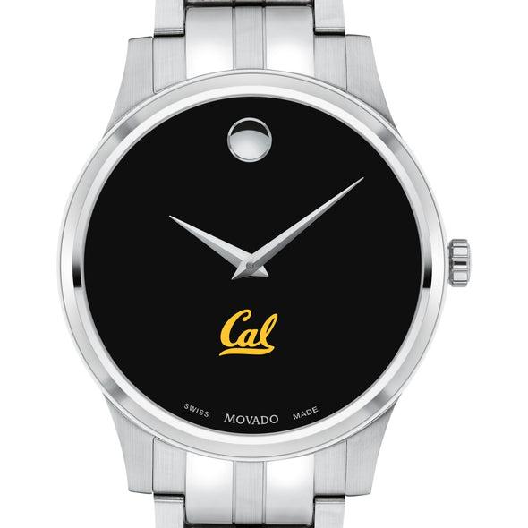 Berkeley Men's Movado Collection Stainless Steel Watch with Black Dial Shot #1