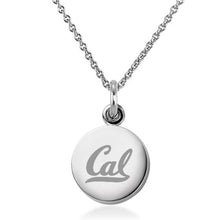 Berkeley Necklace with Charm in Sterling Silver Shot #1