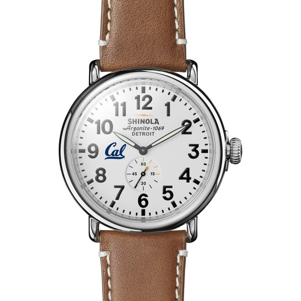 Berkeley Shinola Watch, The Runwell 47 mm White Dial Shot #2