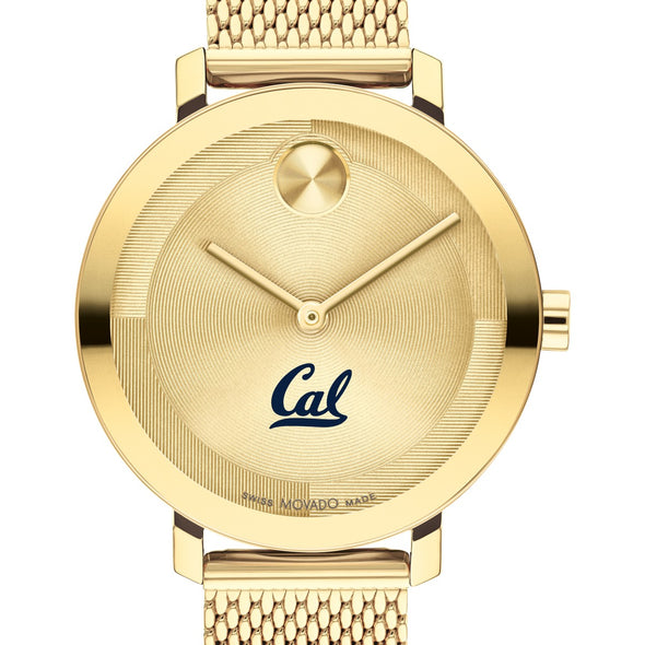 Berkeley Women's Movado Bold Gold with Mesh Bracelet Shot #1