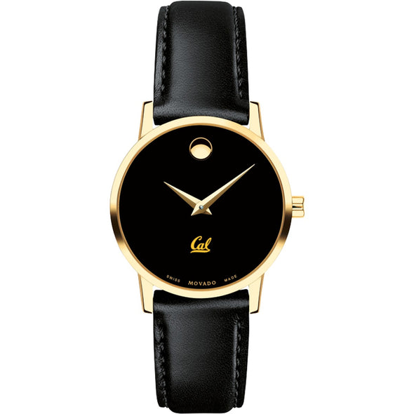 Berkeley Women's Movado Gold Museum Classic Leather Shot #2