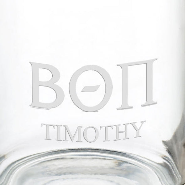 Beta Theta Pi 13 oz Glass Coffee Mug Shot #3