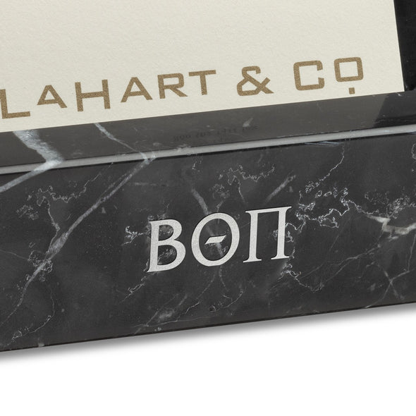 Beta Theta Pi Marble Business Card Holder Shot #2