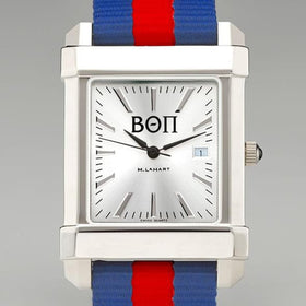 Beta Theta Pi Men's Collegiate Watch w/ RAF Nylon Strap Shot #1