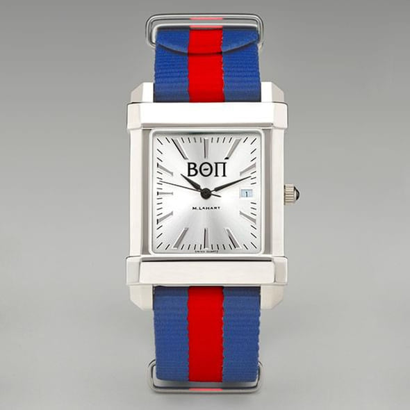 Beta Theta Pi Men's Collegiate Watch w/ RAF Nylon Strap Shot #2