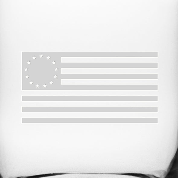 Betsy Ross Tumbler Glasses - Made in USA Shot #2