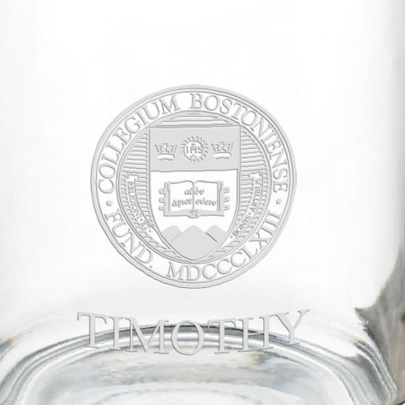 Boston College 13 oz Glass Coffee Mug Shot #3