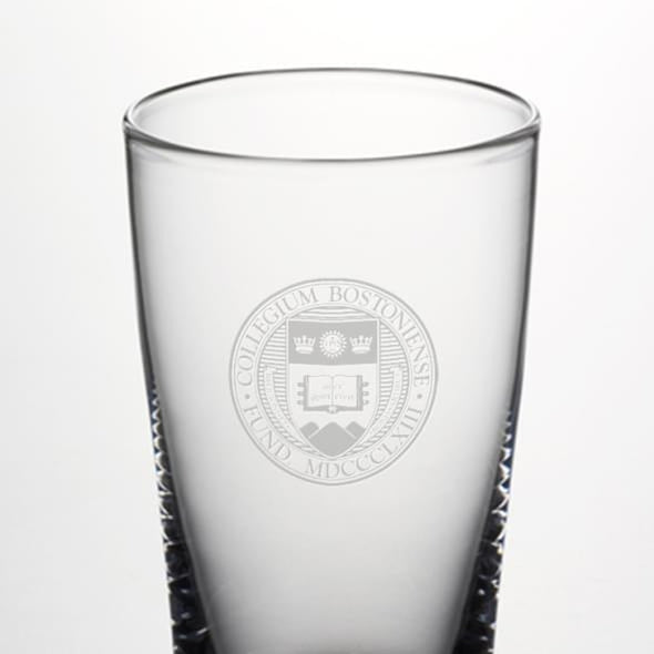 Boston College Ascutney Pint Glass by Simon Pearce Shot #2