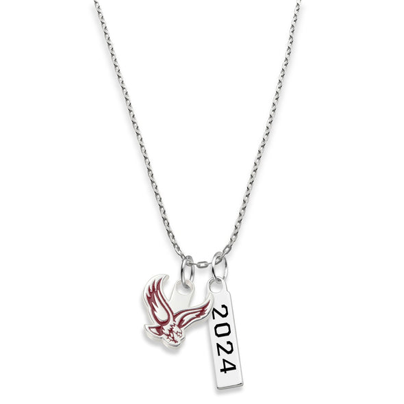 Boston College Class Year Sterling Silver Necklace Shot #2