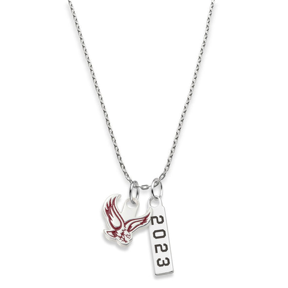 Boston College Class Year Sterling Silver Necklace Shot #4