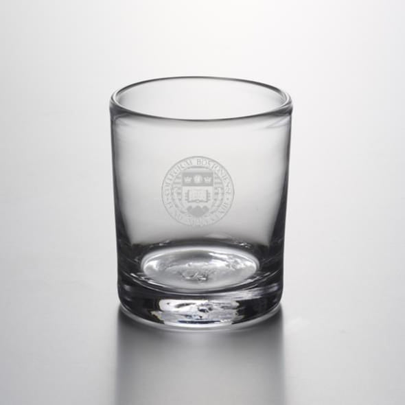 Boston College Double Old Fashioned Glass by Simon Pearce Shot #2