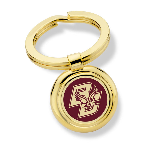 Boston College Enamel Key Ring Shot #1