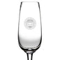 Boston College Flute Glass by Simon Pearce Shot #2