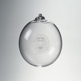 Boston College Glass Ornament by Simon Pearce Shot #1