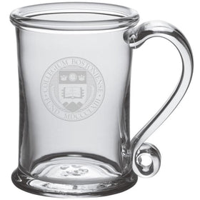 Boston College Glass Tankard by Simon Pearce Shot #1