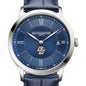 Boston College Men's Baume et Mercier 40mm Classima Quartz Watch with Blue Dial & Dark Blue Leather Strap Shot #1