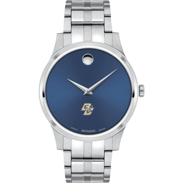 Boston College Men's Movado Collection Stainless Steel Watch with Blue Dial Shot #2