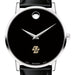 Boston College Men's Movado Museum with Leather Strap