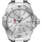 Boston College Men's TAG Heuer Steel Aquaracer with Silver Dial Shot #1