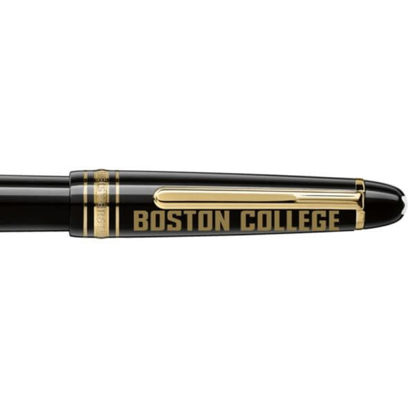 Boston College Montblanc Meisterstück Classique Fountain Pen in Gold Shot #2