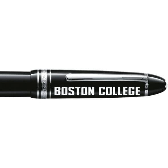 Boston College Montblanc Meisterstück LeGrand Rollerball Pen in Platinum Shot #2