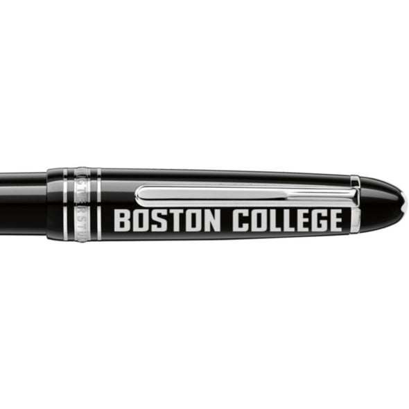 Boston College Montblanc Meisterstück Midsize Platinum-Coated Ballpoint Pen Shot #2