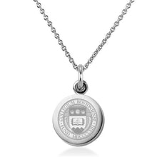 Boston College Necklace with Charm in Sterling Silver Shot #1