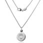 Boston College Necklace with Charm in Sterling Silver Shot #2