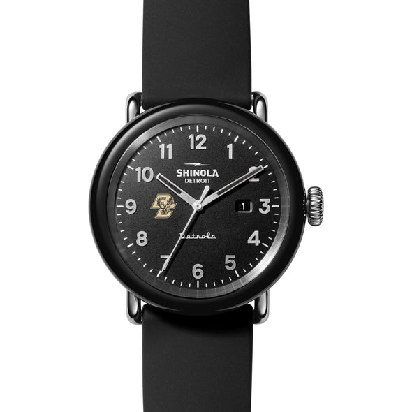 Boston College Shinola Watch, The Detrola 43mm Black Dial at M.LaHart &amp; Co. Shot #2