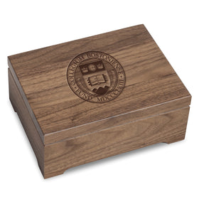 Boston College Solid Walnut Desk Box Shot #1