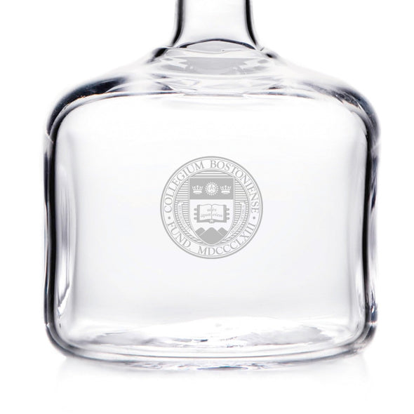 Boston College Whiskey Decanter and Glasses by Simon Pearce Shot #3
