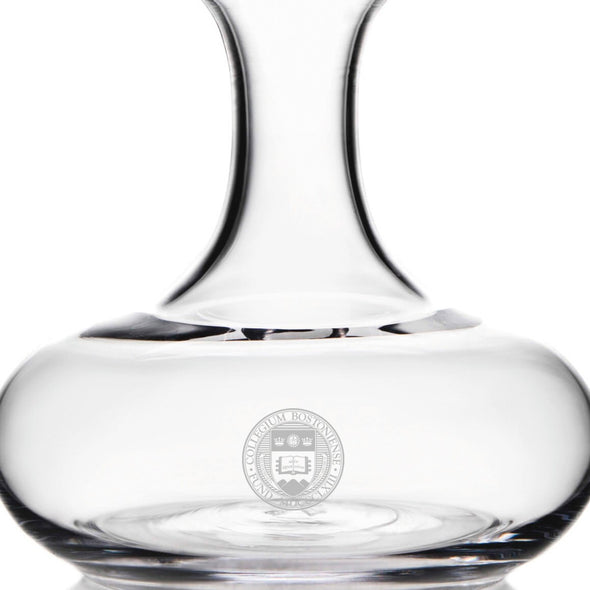 Boston College Wine Decanter by Simon Pearce Shot #2