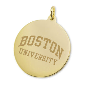 Boston University 18K Gold Charm Shot #1