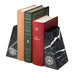 Boston University Marble Bookends by M.LaHart